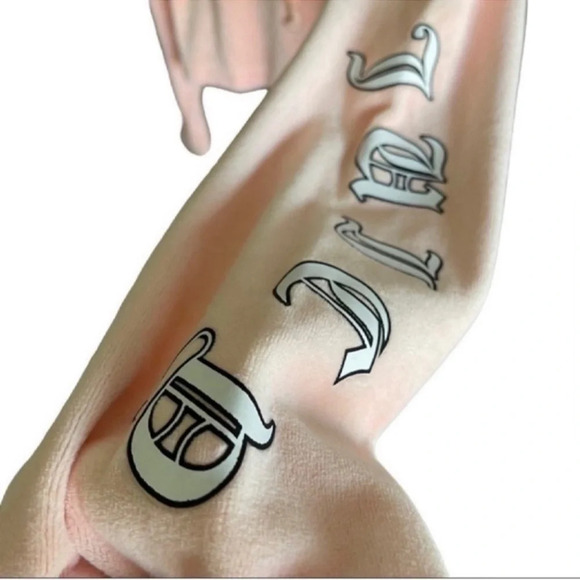 JUICY COUTURE BLACK LABEL Peach Long Sleeves Hoodie Size Medium - Picture 11 of 11